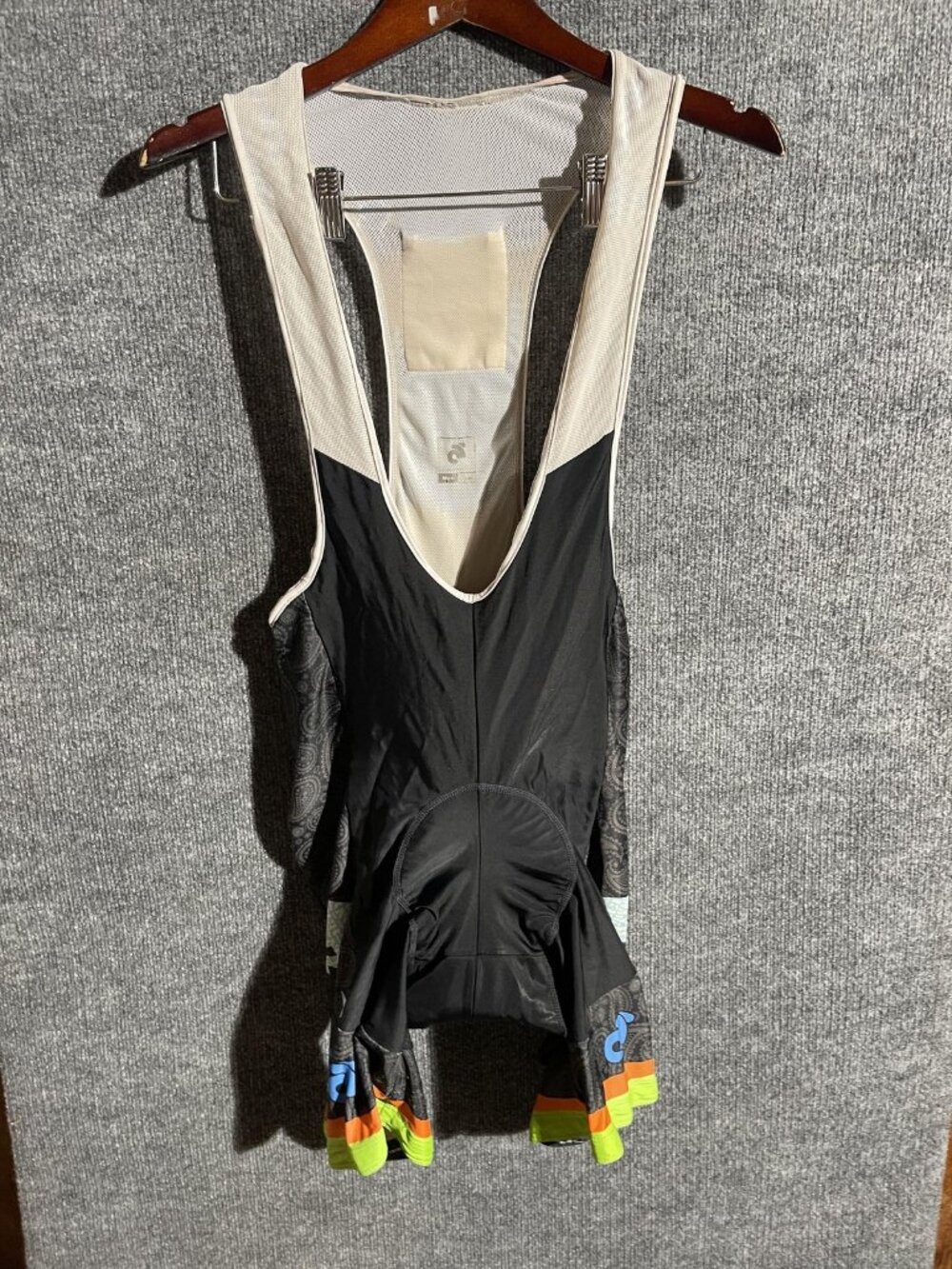 Champion System Cycling Bib Shorts Mens Medium Black Chamois 7 Inseam Bike